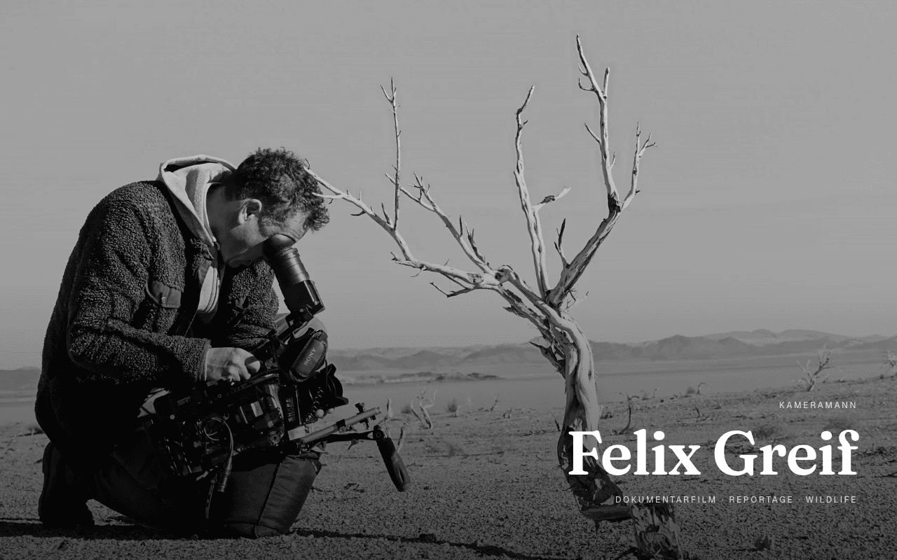 Website-Preview der Felix-Greif-Kameramann-Webseite
